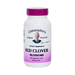 Christopher's Original Formulas, Red Clover Blossoms, 100 Capsules