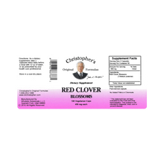 Christopher's Original Formulas, Red Clover Blossoms, 100 Capsules