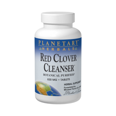 Planetary Herbals, Red Clover Cleanser, 150 Tablets