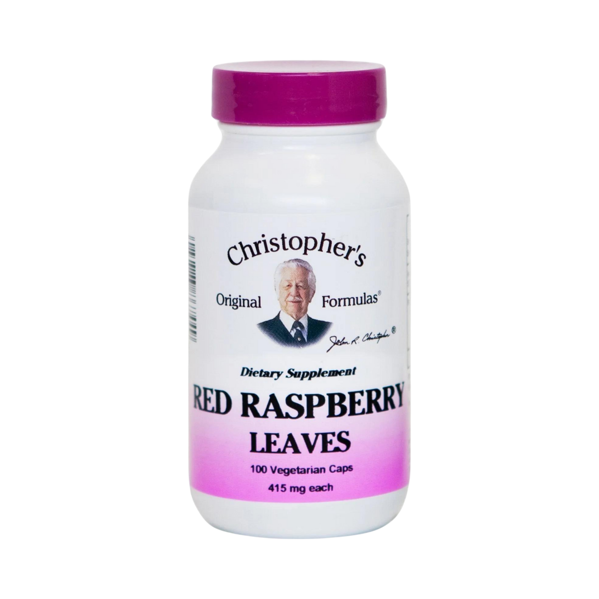 Christopher's Original Formulas, Red Raspberry Leaves, 100 Capsules