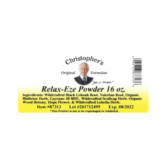 Christopher's Original Formulas, Relax-Eze Formula, Bulk 1 Lb Powder