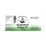 Christopher's Original Formulas, Respiratory Massage Oil, 2 Oz