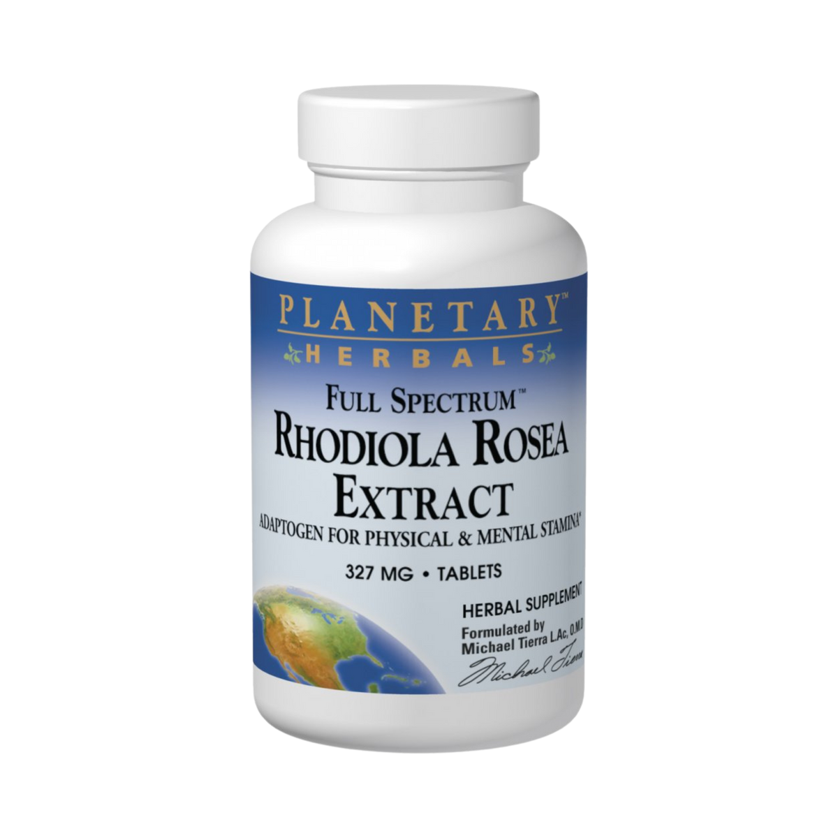 Planetary Herbals, Rhodiola Rosea Extract, Full Spectrum, 120 Tablets