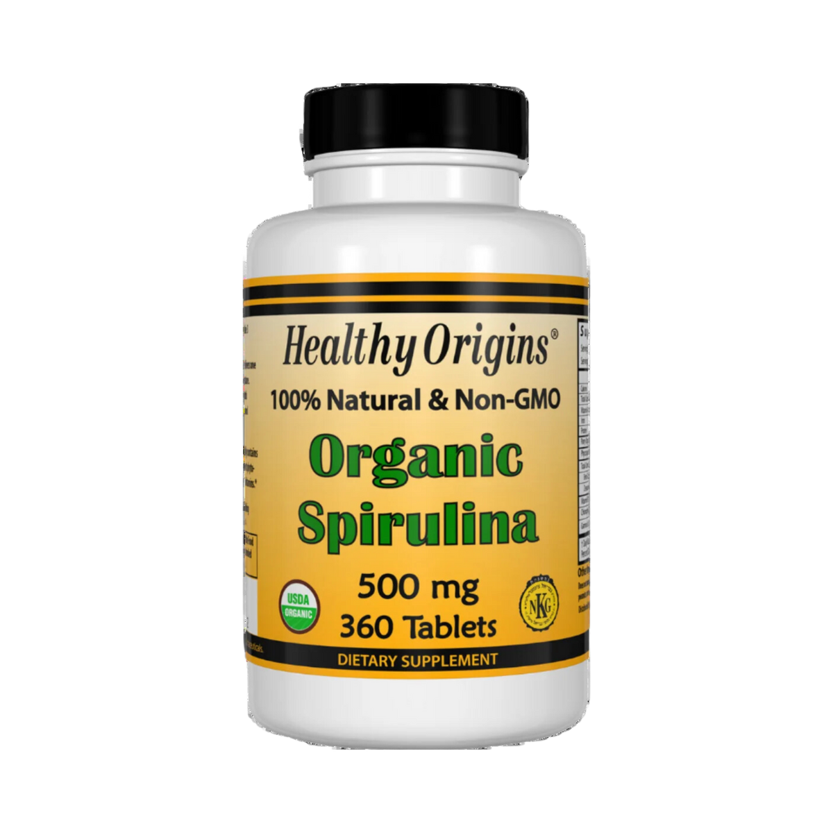 Healthy Origins, Spirulina, 500 Mg, 360 Organic Tabs