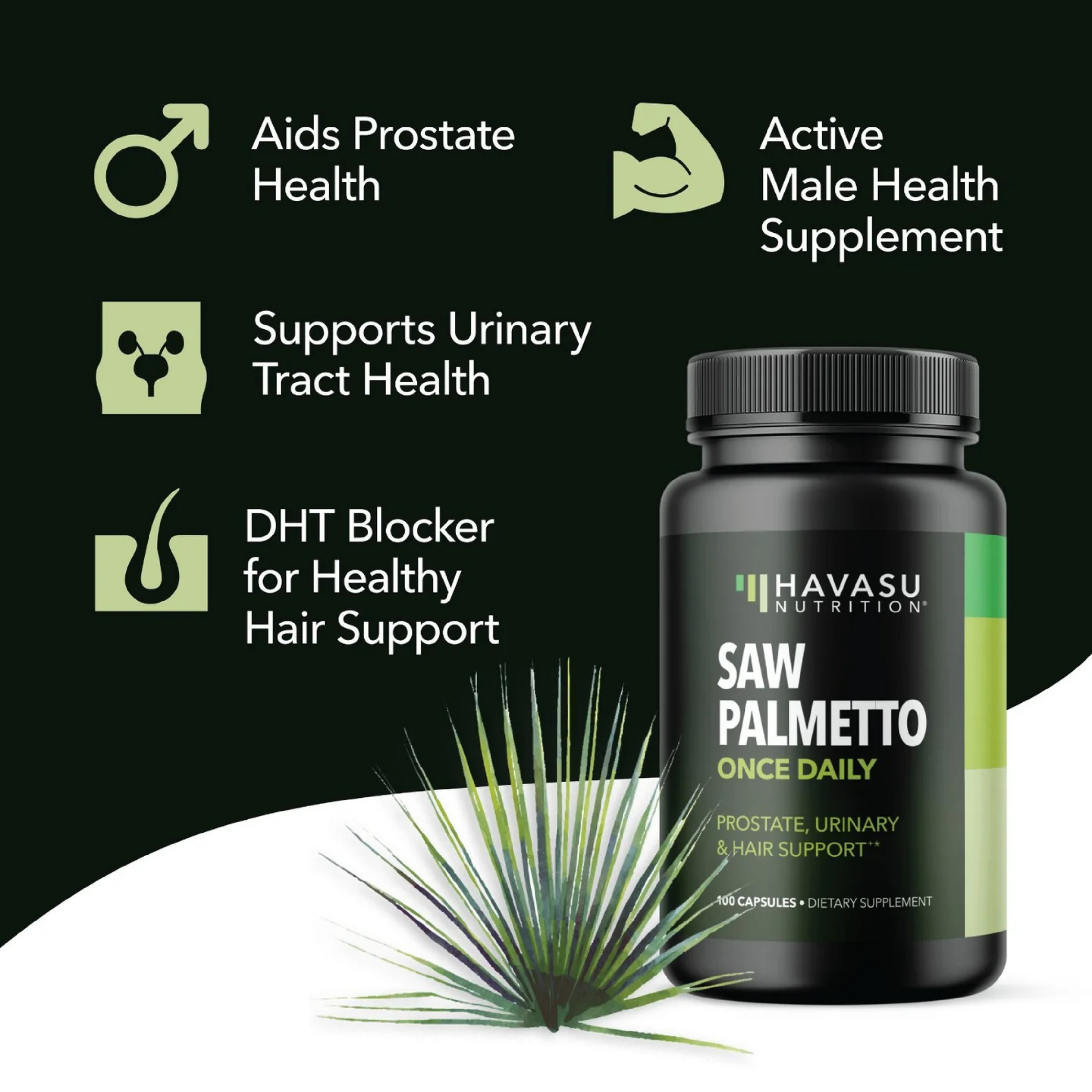 Havasu Nutrition, Saw Palmetto, 100 Capsules