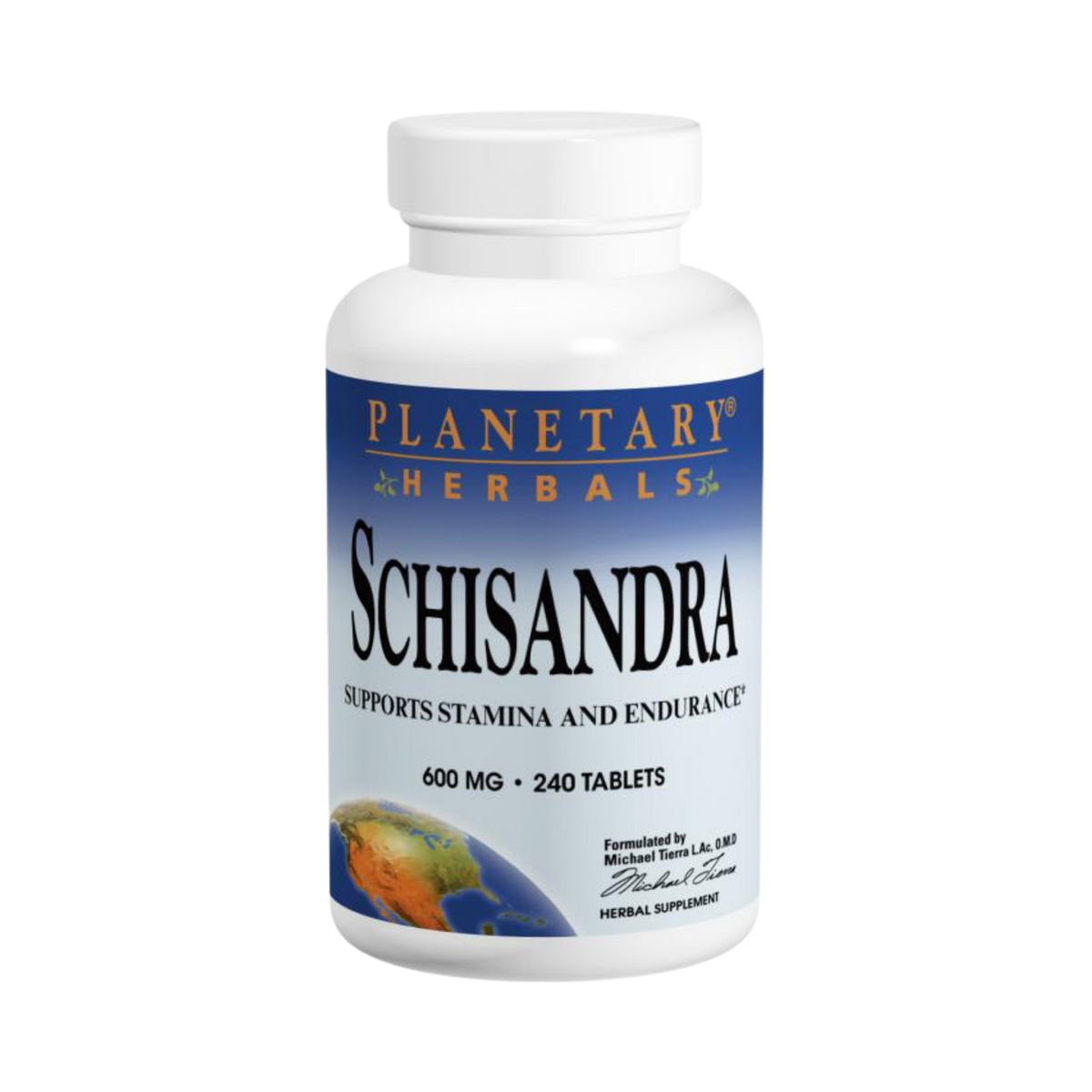 Planetary Herbals, Schisandra, 120 Tablets