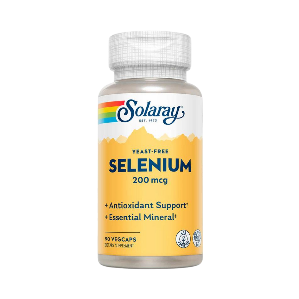 Solaray, Selenium, 200 Mg, 90 Capsules