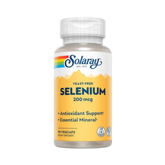 Solaray, Selenium, 200 Mg, 90 Capsules