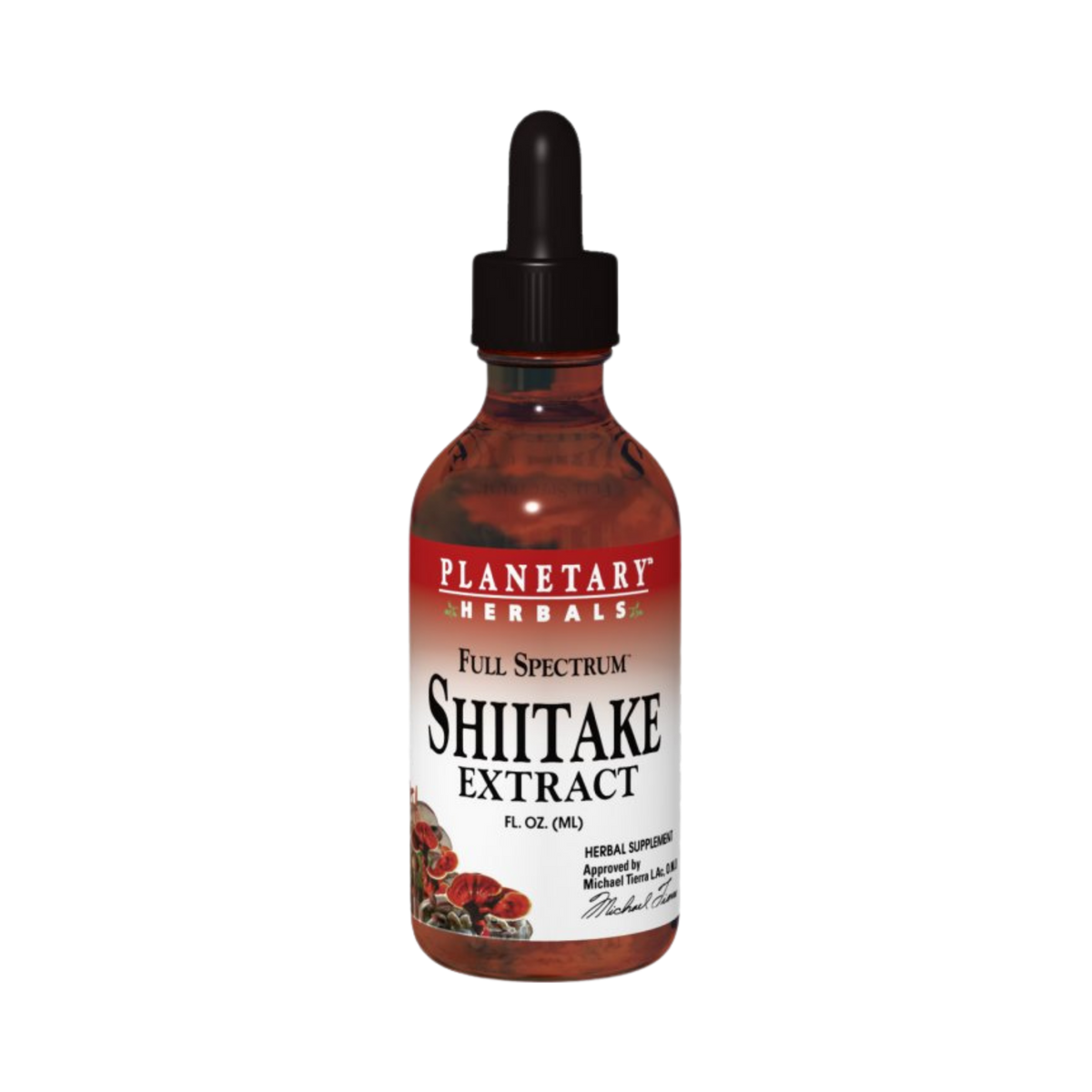 Planetary Herbals, Shiitake Extract, Full Spectrum, 2 Fl Oz