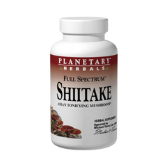 Planetary Herbals, Shiitake, Full Spectrum, 30 Tablets