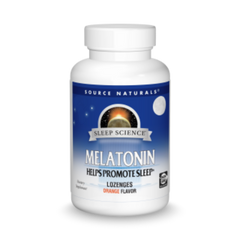 Source Naturals, Sleep Science Melatonin, 5 Mg, 100 Orange Lozenge