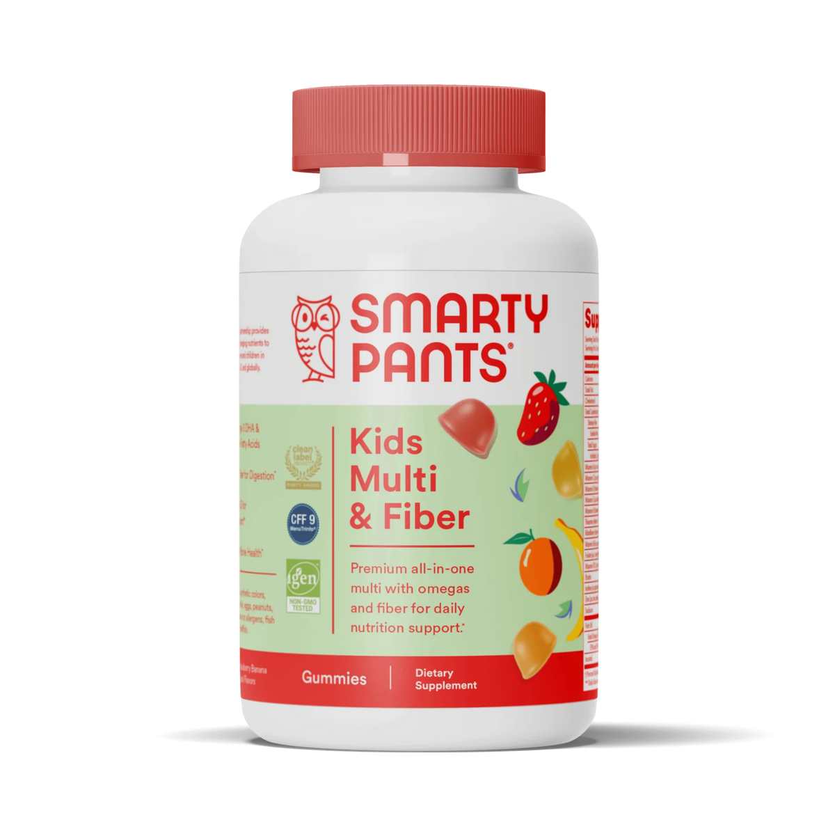 SmartyPants Vitamins, Kids Multi and Fiber, 120 Gummies