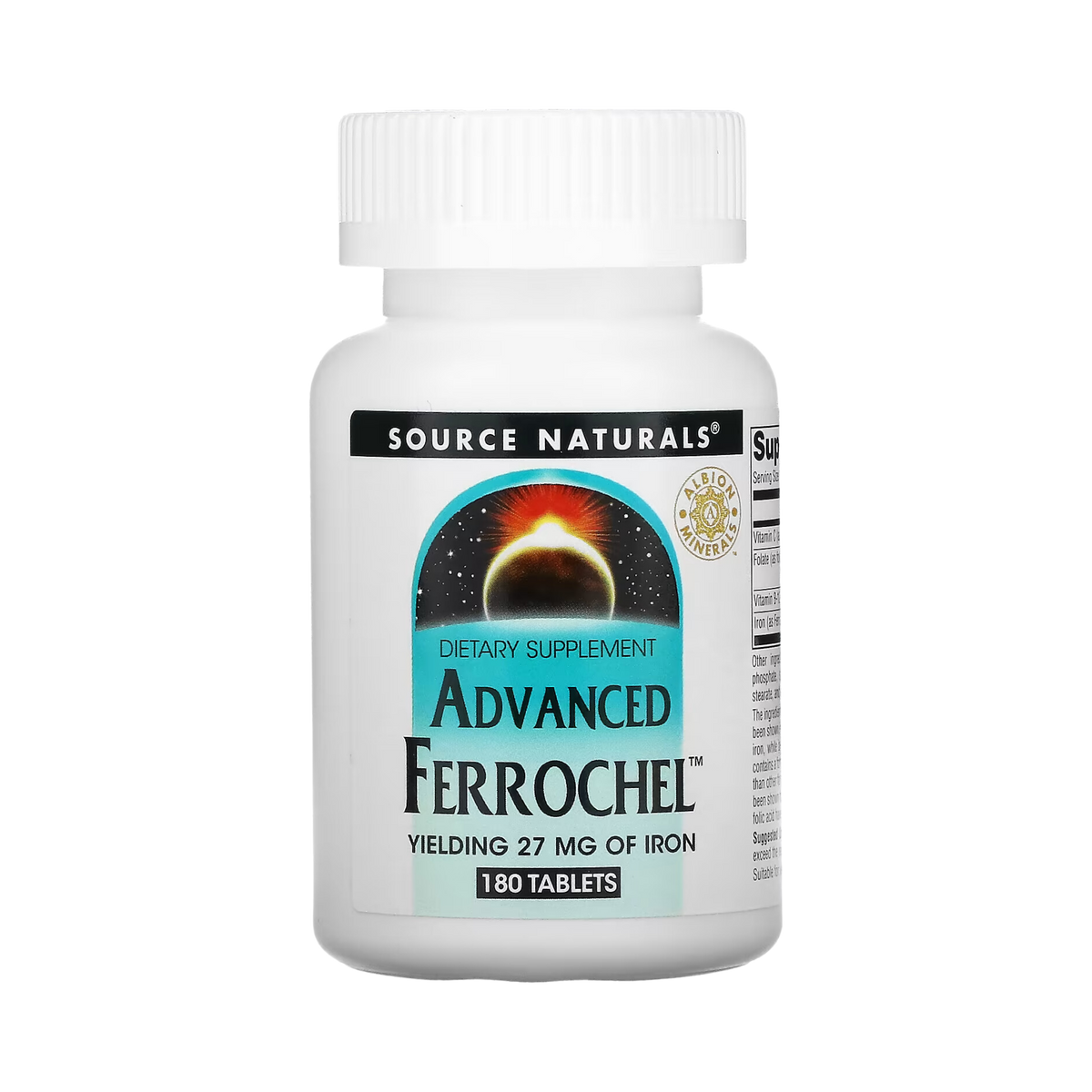 Source Naturals, Advanced Ferrochel, 180 Tablets