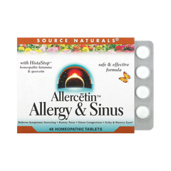 Source Naturals, Allercetin™ Allergy & Sinus, 48 Tablet