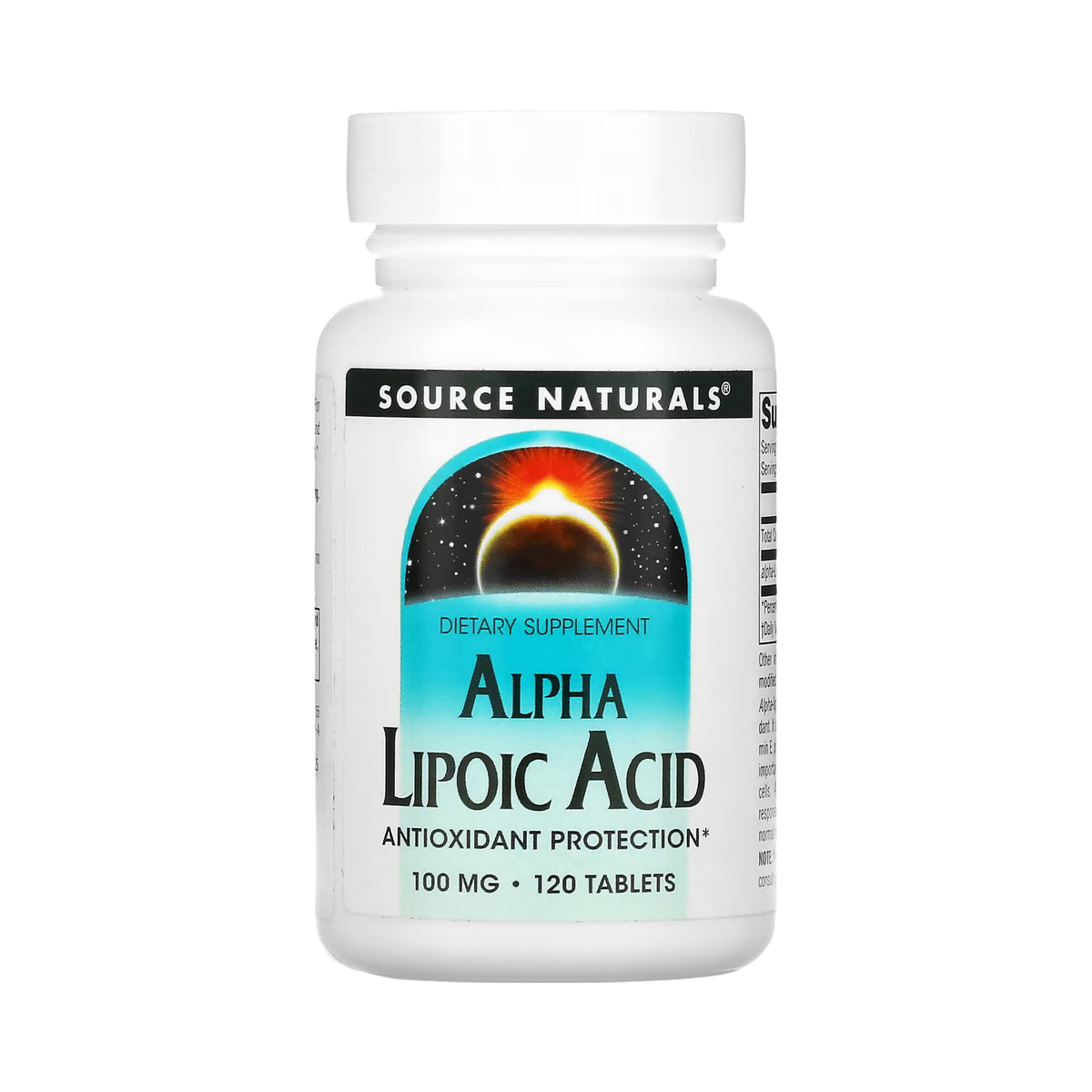 Source Naturals, Alpha Lipoic Acid, 100mg, 120 Tablets