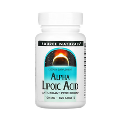 Source Naturals, Alpha Lipoic Acid, 100mg, 120 Tablets