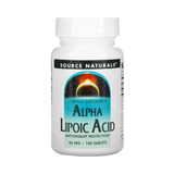 Source Naturals, Alpha Lipoic Acid, 50mg, 100 Tablets