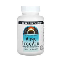 Source Naturals, Alpha Lipoic Acid, 600mg, 60 Capsules