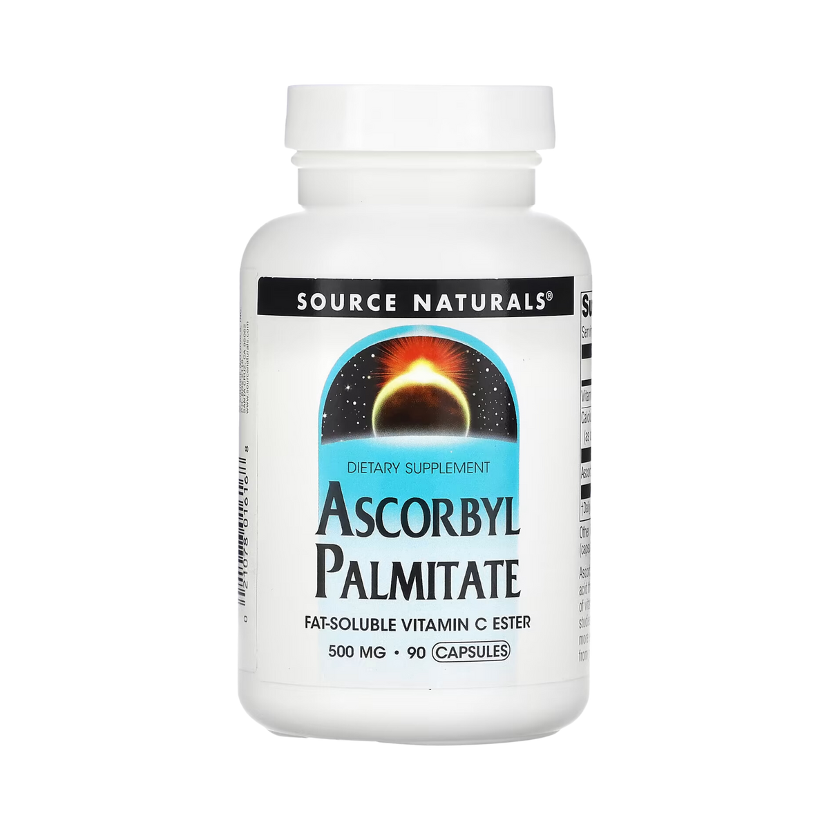 Source Naturals, Ascorbyl Palmitate, 500mg, 90 Capsules