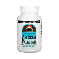 Source Naturals, Ascorbyl Palmitate, 500mg, 90 Tablets