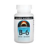 Source Naturals, B-6, 50 mg, 100 Tablets