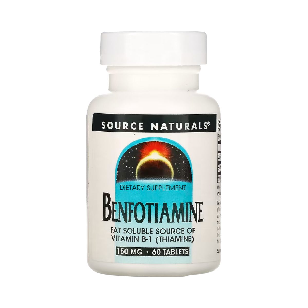 Source Naturals, Benfotiamine, 150mg, 60 Tablets