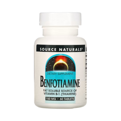 Source Naturals, Benfotiamine, 150mg, 60 Tablets