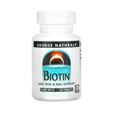 Source Naturals, Biotin, 5000mcg, 120 Tablets