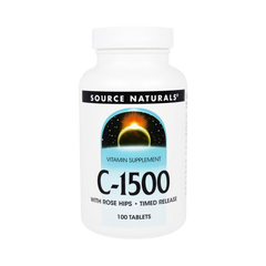 Source Naturals, C-1500, 1500mg, 100 Tablets