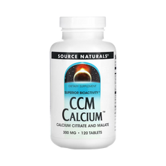 Source Naturals, CCM Calcium 300 Mg, 120 Tablets