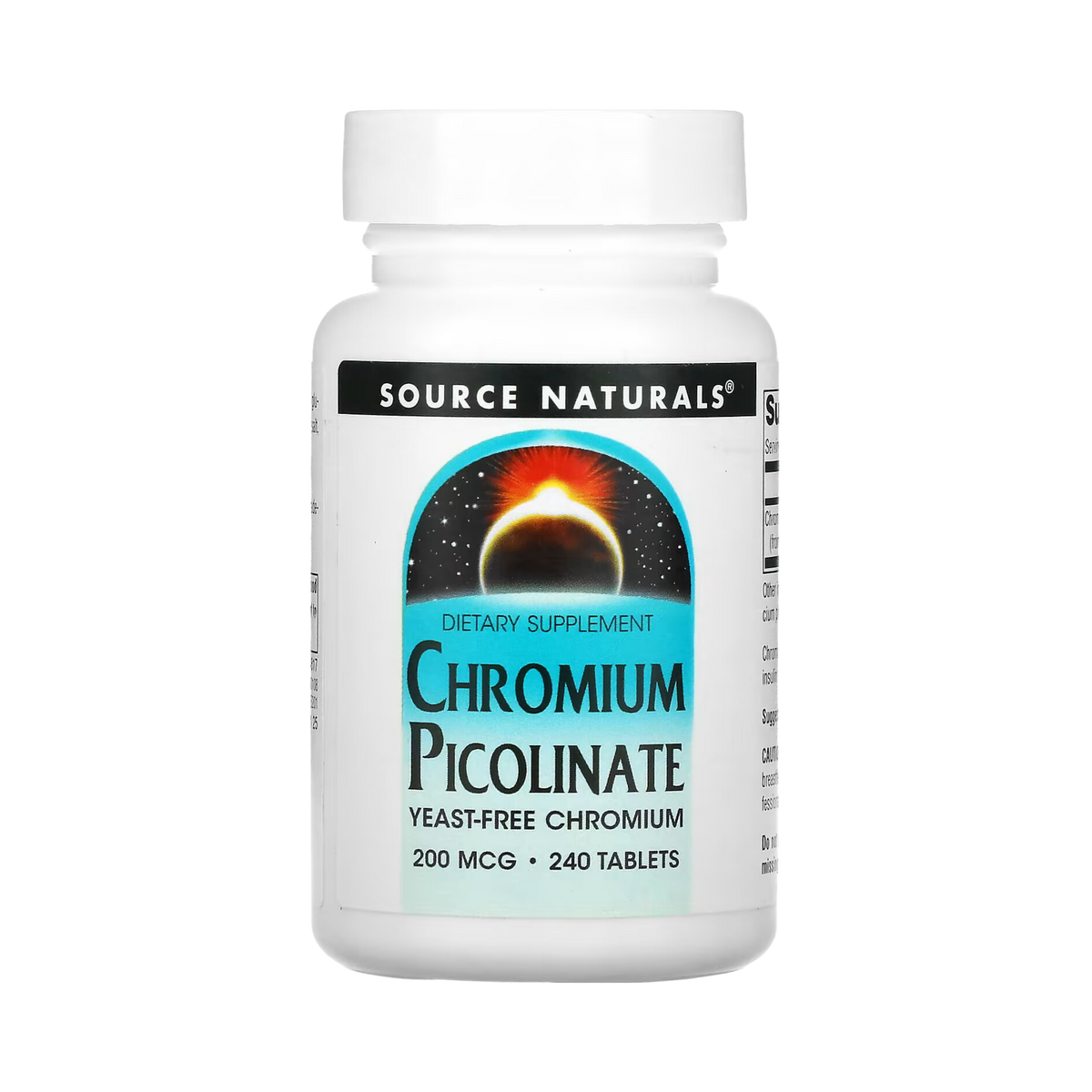 Source Naturals, Chromium Picolinate, 200 Mcg, 240 Tablets