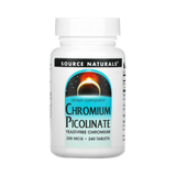 Source Naturals, Chromium Picolinate, 200 Mcg, 240 Tablets