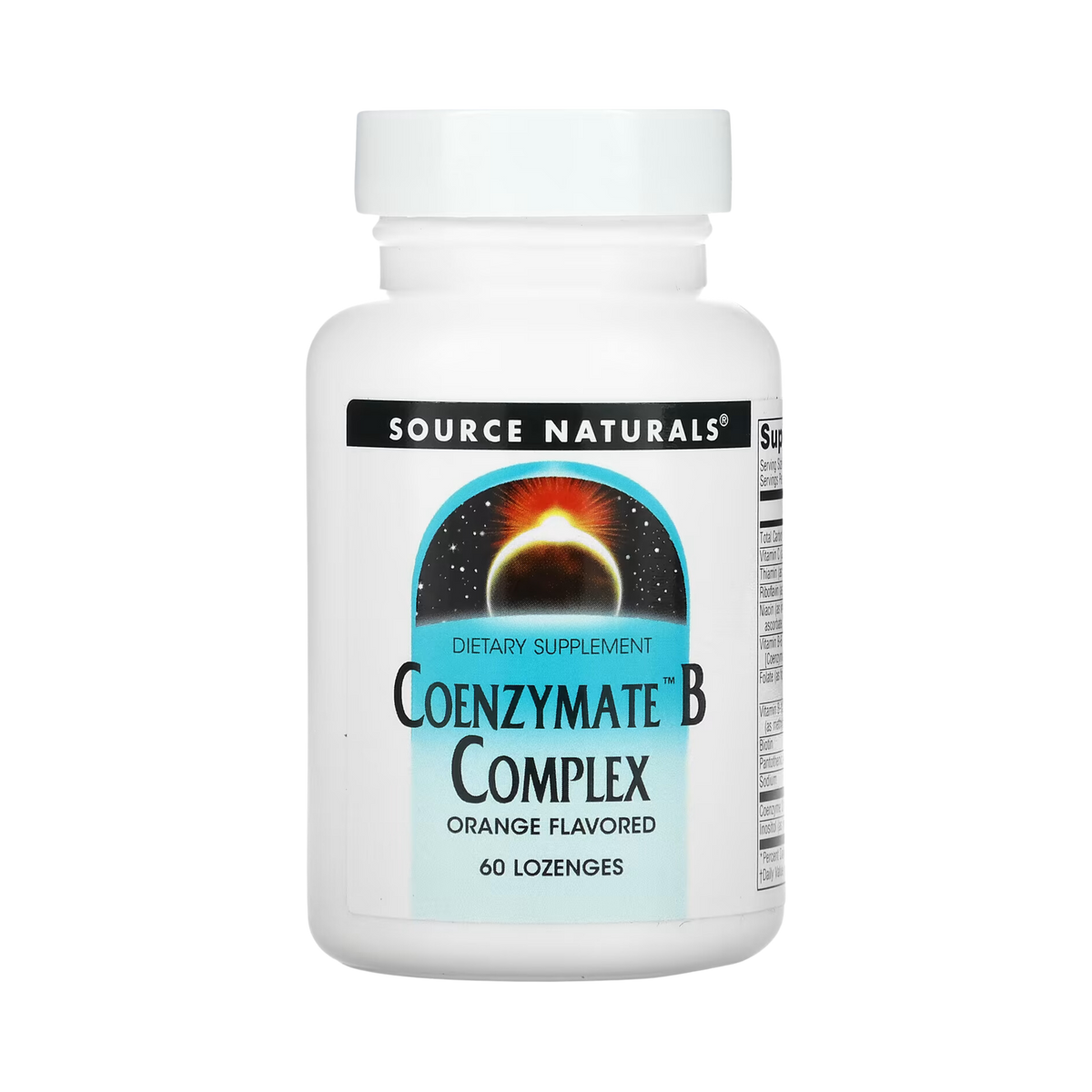 Source Naturals, Coenzymate B Complex, 60 Orange Lozenge