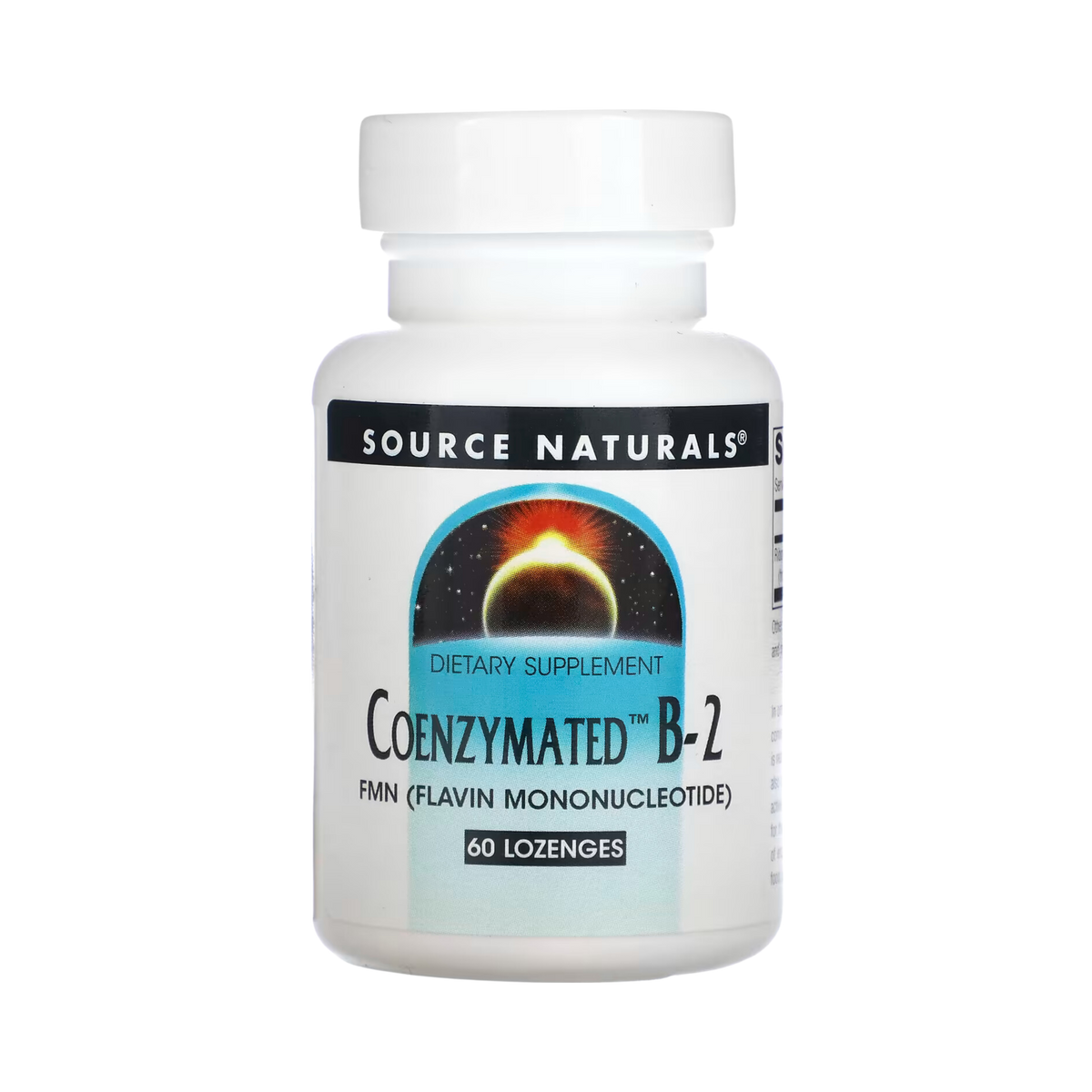 Source Naturals, Coenzymated, B-2, 25 Mg, 60 Lozenge