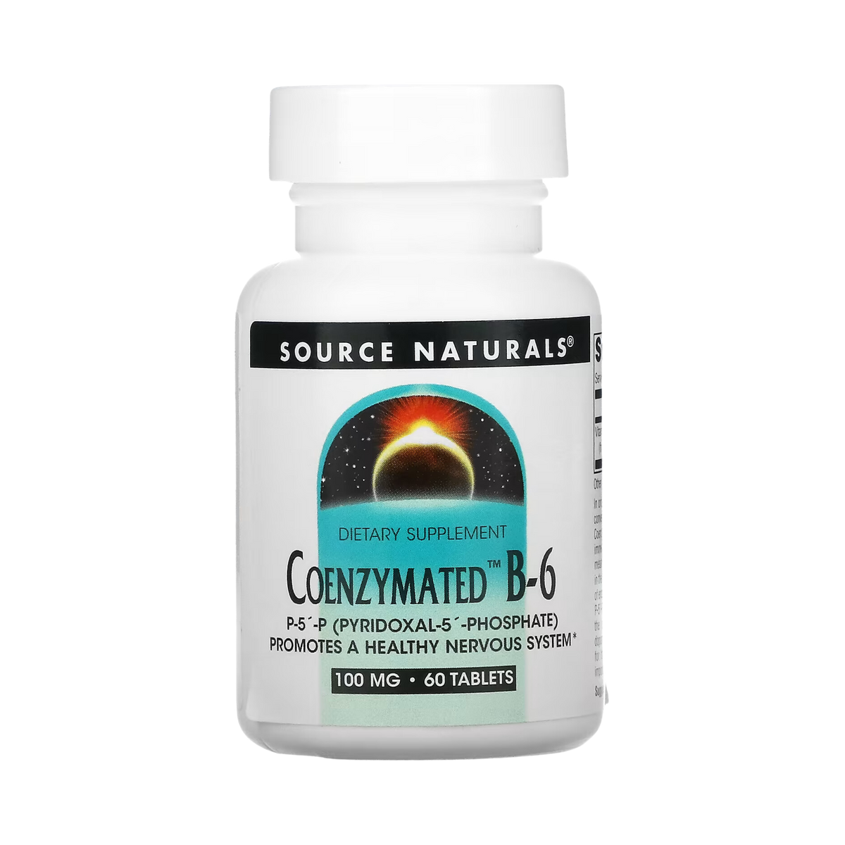 Source Naturals, Coenzymated, B-6, 100 Mg, 30 Tablets