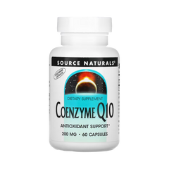 Source Naturals, Coenzyme Q10, 200 Mg, 60 Vegi Capsules