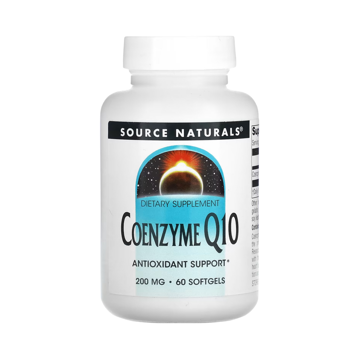 Source Naturals, Coenzyme Q10, 200 Mg, 60 Softgels