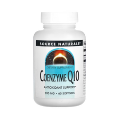 Source Naturals, Coenzyme Q10, 200 Mg, 60 Softgels