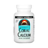 Source Naturals, Coral Calcium, 600 Mg, 120 Capsules