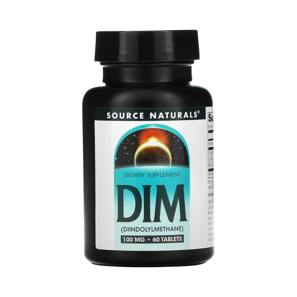 Source Naturals, DIM, 100 Mg, 60 Tablets