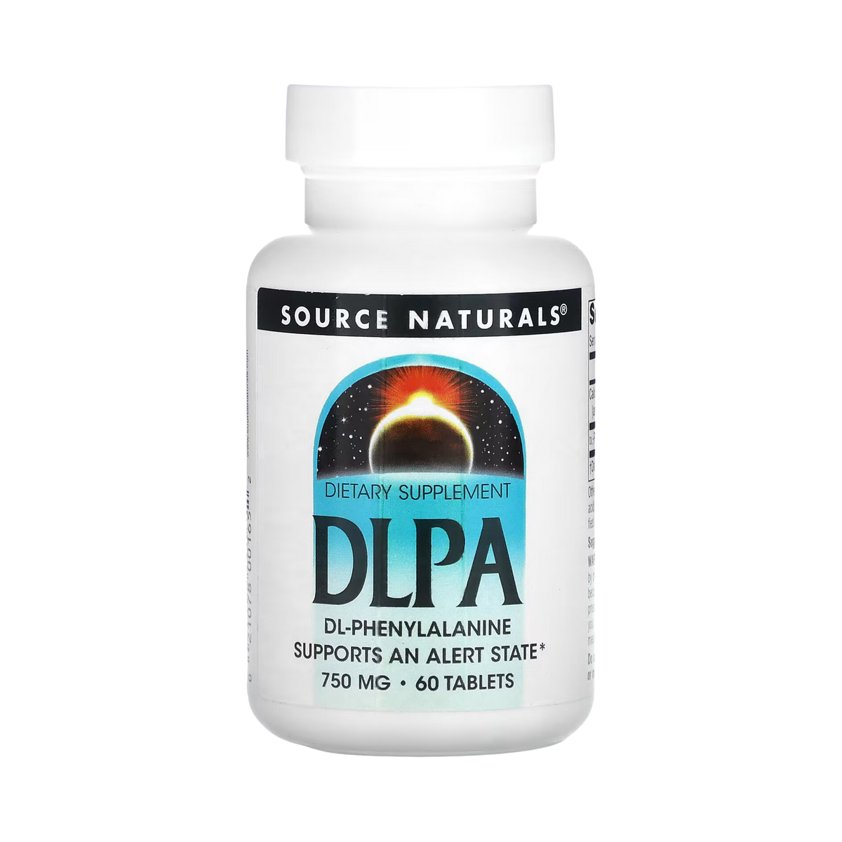 Source Naturals, DLPA, 750 Mg, 60 Tablets