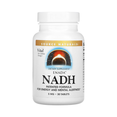 Source Naturals, ENADA NADH, 5 Mg, 30 Tablets