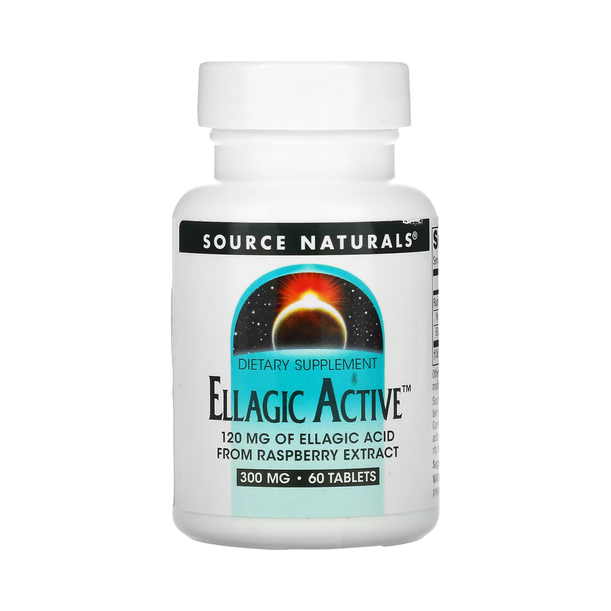 Source Naturals, Ellagic Active, 300 Mg, 60 Tablets