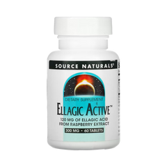 Source Naturals, Ellagic Active, 300 Mg, 60 Tablets