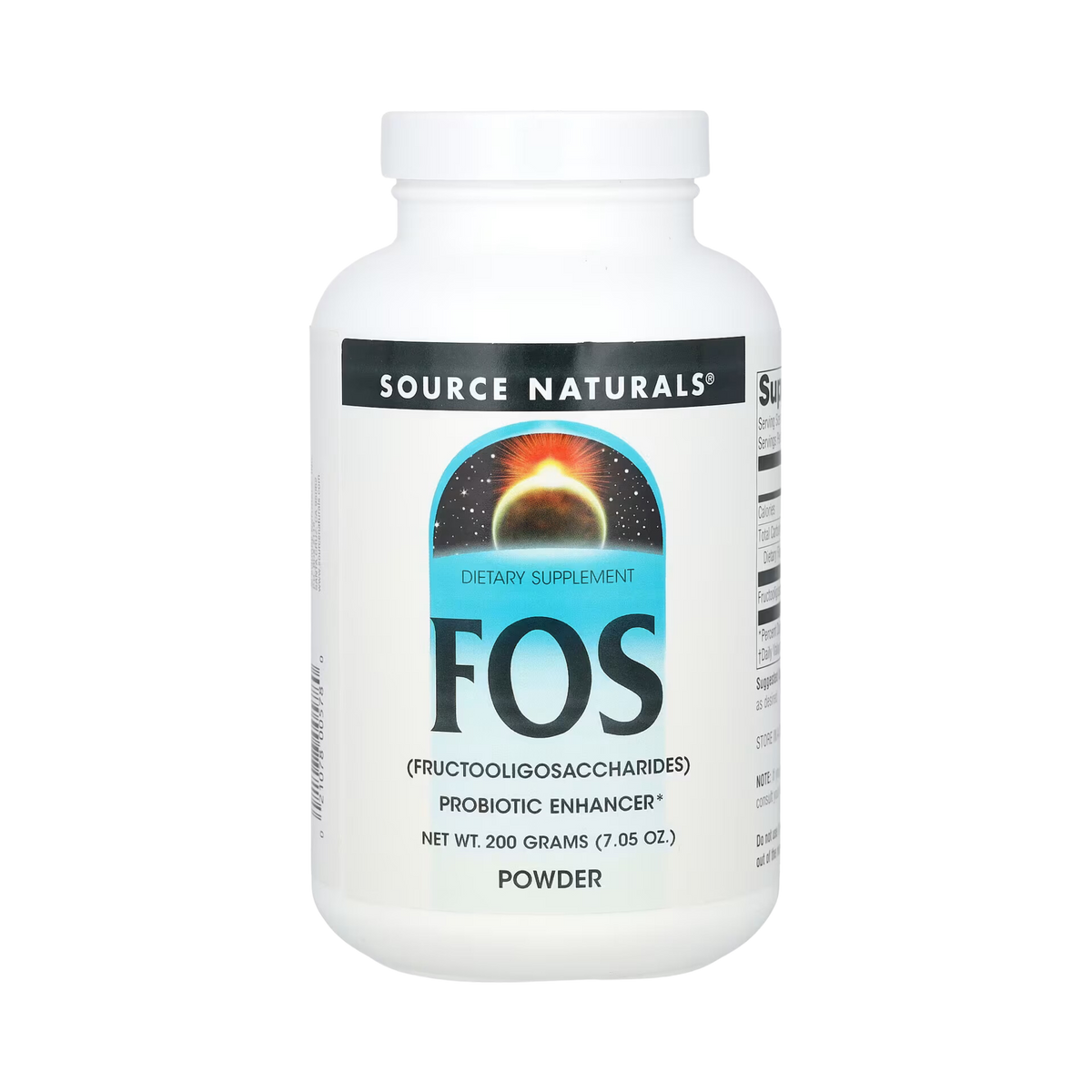 Source Naturals, FOS, 7.05 Powder