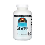 Source Naturals, Glycine, 500 Mg, 200 Capsules