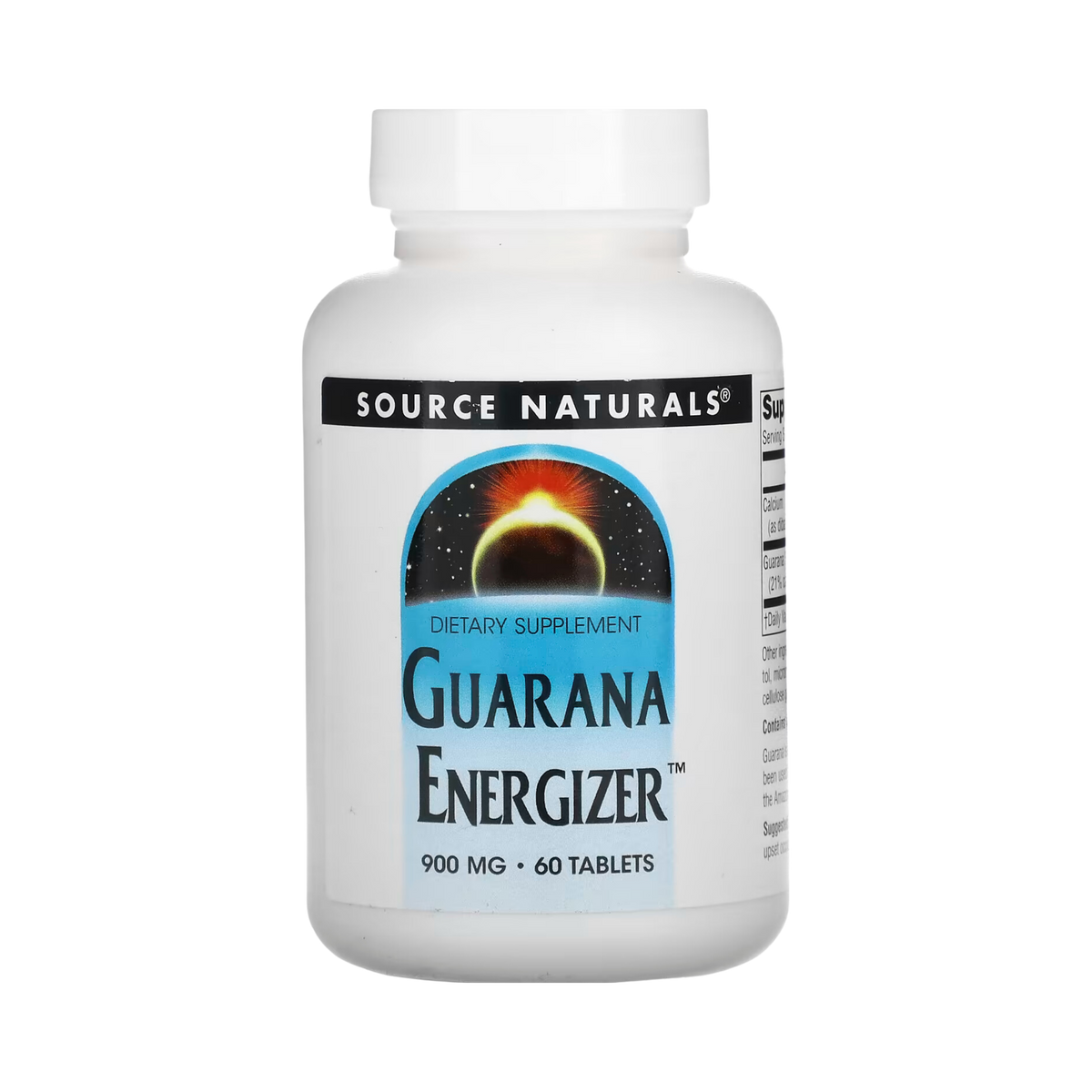 Source Naturals, Guarana Energizer, 900 Mg, 60 Tablets