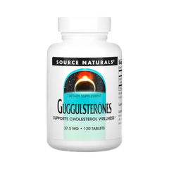 Source Naturals, Guggulsterones, 37.5 Mg, 120 Tablets