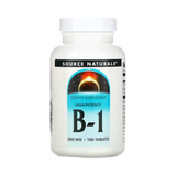 Source Naturals, B-1, High Potency, 500mg, 100 Tablets