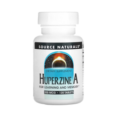 Source Naturals, Huperzine A, 200 Mcg, 120 Tablets